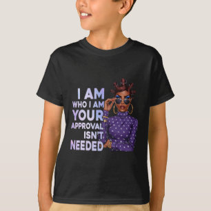 Camiseta Reina negra africana americana historia afro señor