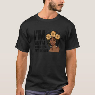 Camiseta Reina negra africana de damas afroamericanas se re