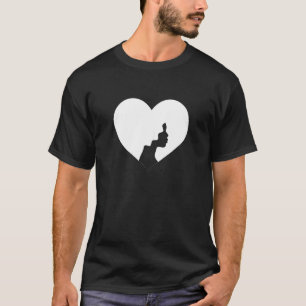 Camiseta Reina negra afro corazón Chica magia Melanin hombr