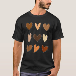 Camiseta Reina Negra Afro Melanina Tonos Ama a las Mujeres