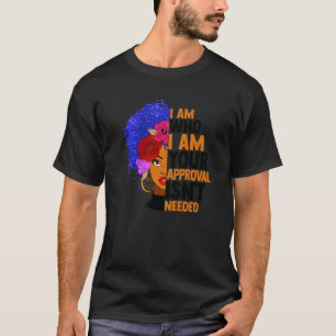 Camiseta Reina negra damas afroamericanas Curas Naturales
