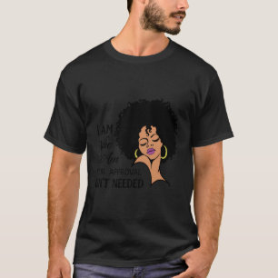 Camiseta Reina negra de la familia Curly natural afroameric