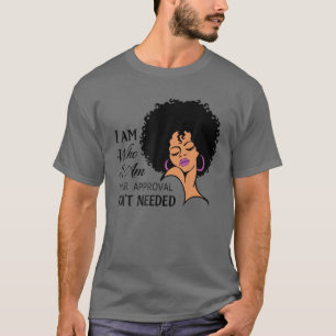 Camiseta Reina negra de la familia Curly natural afroameric