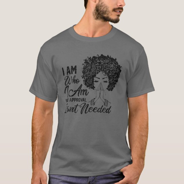 Camiseta Reina negra de la familia Curly natural afroameric (Anverso)