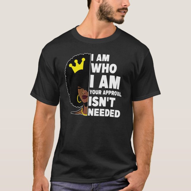 Camiseta Reina negra de la familia Curly natural afroameric (Anverso)