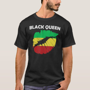 Camiseta Reina Negra Historia Afroamericana Más Poderosa