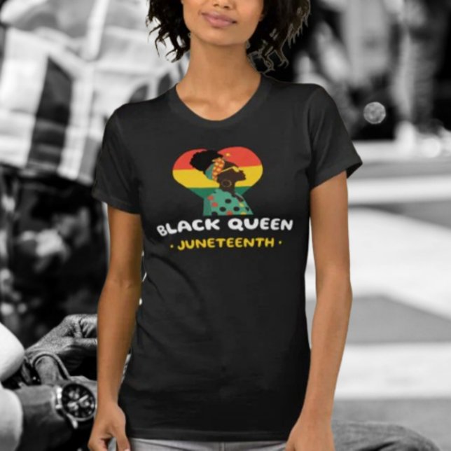 Camiseta Reina Negra Juneteenth (Subido por el creador)