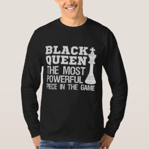 Camiseta Reina negra La pieza más poderosa de los afroameri
