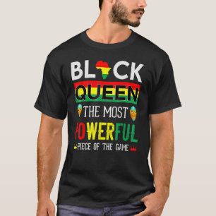 Camiseta Reina negra La pieza más poderosa del juego que
