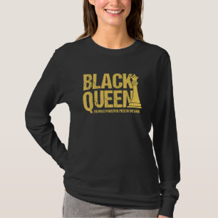 Camiseta Reina negra La pieza más poderosa Melanin Chica E