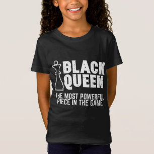 Camiseta Reina negra más poderosa de ajedrez de África occi