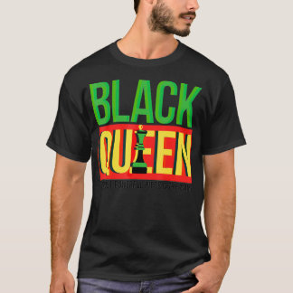 Camiseta Reina negra más poderosa en el juego Junete
