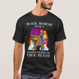 Camiseta Reina Negra Mph Salud Pública Unicornio Grado de M