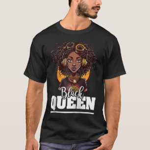 Camiseta Reina Negra Por Orgulloso Histo Negro Afroamerican