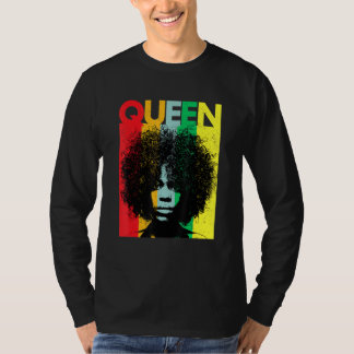 Camiseta Reina Negra Retro Mes de la Historia Negra