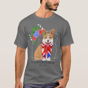 Camiseta Reina Platinum Jubilee Corgiqueens Jubilee1324