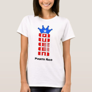 Camiseta Reina puertorriqueña