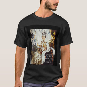 Camiseta Reina QEPD elizabeth II Su Majestad la Reina Isabe