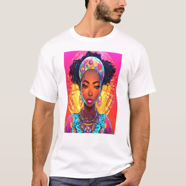 Camiseta Reina radiante (Anverso)