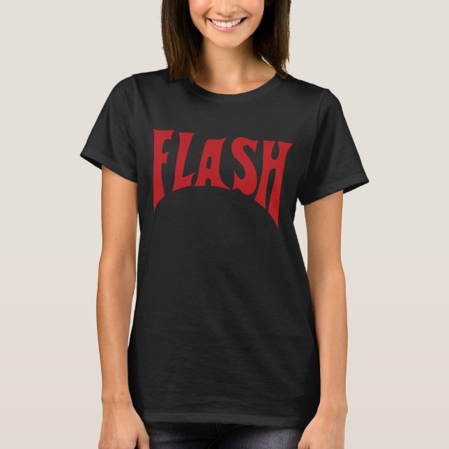 Camiseta Reina retra de destello de Freddie Mercury de la (Anverso)