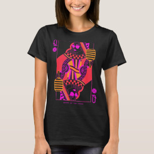 Camiseta Reina retro de pickleball tarjeta de pickleball ma