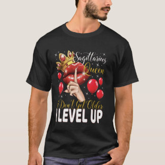 Camiseta Reina Sagitario no consigo más viejo, levanto Bir