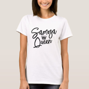 Camiseta Reina samosa india   Divertidas Samosa T-Shirt Wom