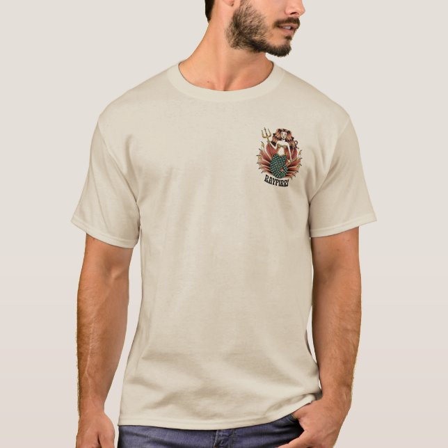 Camiseta Reina sirena de los mares - Raypirri (Anverso)