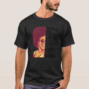 Camiseta Reina Tauro Para Mujeres Astrología Zodiaco Tauro
