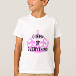 Camiseta Reina todo ilustracion del texto de la corona