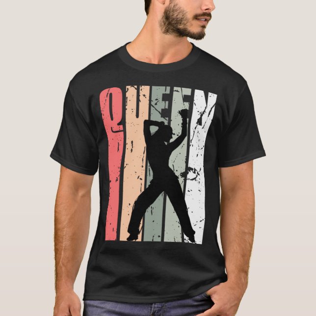 Camiseta Reina Turquesa De Danza Campeona De Cumpleaños Vin (Anverso)