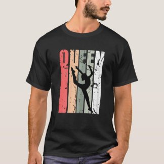 Camiseta Reina Turquesa Del Campeón De Gimnasia Rítmica Bi
