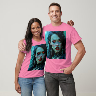 Camiseta Reina Vampiro: Arte de Oscuro Encanto