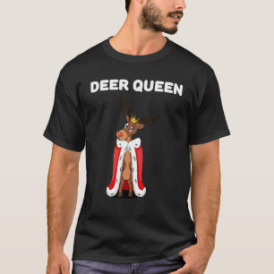 Camiseta Reina venada Chicas venado venado 1