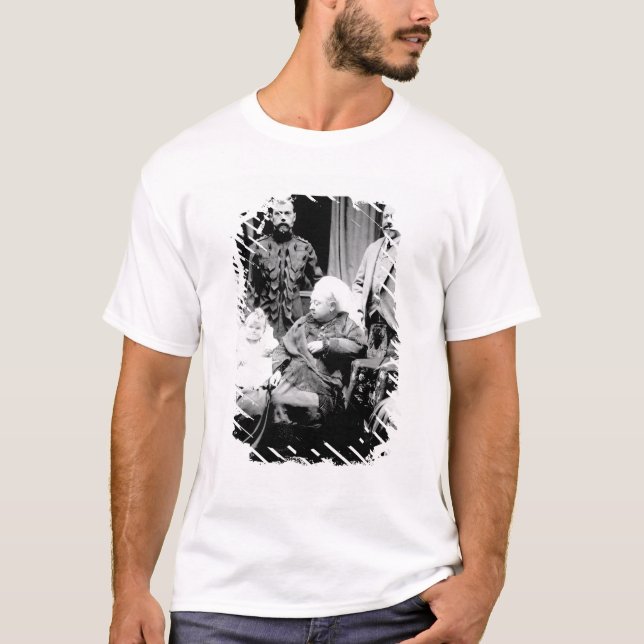 Camiseta Reina Victoria, Tsar Nicolás II (Anverso)