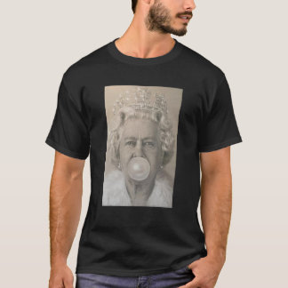 Camiseta Reina Vintage Británica Reino Unido