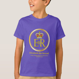Camiseta reinado de la Reina Isabel II