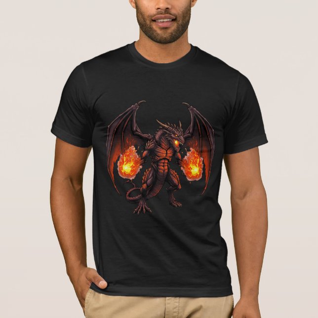 Camiseta reinado del fuego (Anverso)