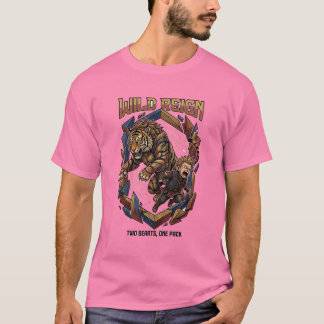 Camiseta Reinado Salvaje - Gráfico de Vínculo Salvaje