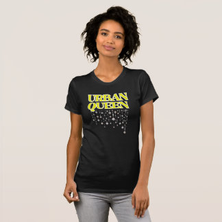 Camiseta REINAR DIAMANTE RARO Limón Negro URBANO  Mujer Aju