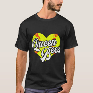 Camiseta Reinas Abejas Equipo Softbol Liga T-ball Niñas