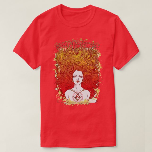 Camiseta Reinas de la Edad de Piedra (Diseño del anverso)