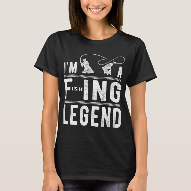Camiseta Reinas de pesca de peces (Anverso)