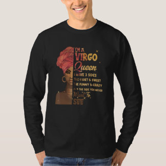 Camiseta Reinas de Virgo Tienen 3 Lados Nacen Ago 24 Sep 2
