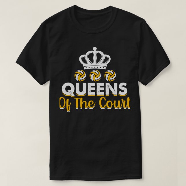 Camiseta Reinas de voleibol de la Corte (Diseño del anverso)