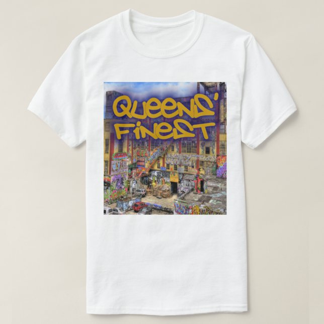 Camiseta Reinas más finas (Diseño del anverso)