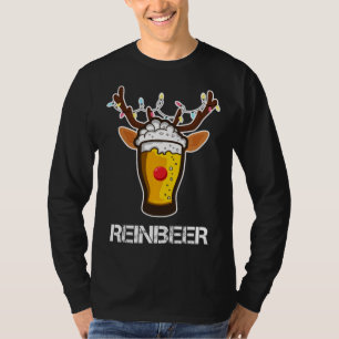 Camiseta Reinbeer Santa Claus Reiner Beer Funny Navidades
