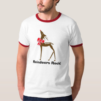 Camiseta ¡Reindeer-1, roca de los renos!