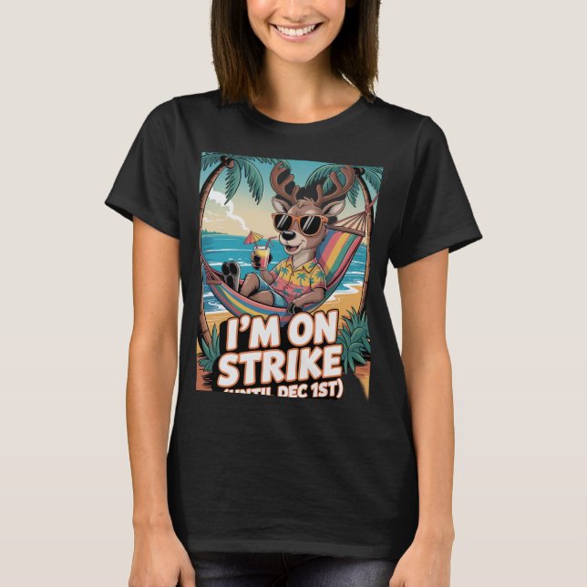 Camiseta Reindeer On Strike (Anverso)