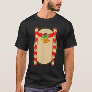 Camiseta Reindeer Rudolph Belly Sencilla Familia Animal